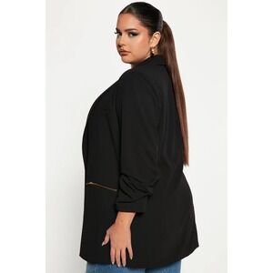 Fashion Nova 2x Black Blazer